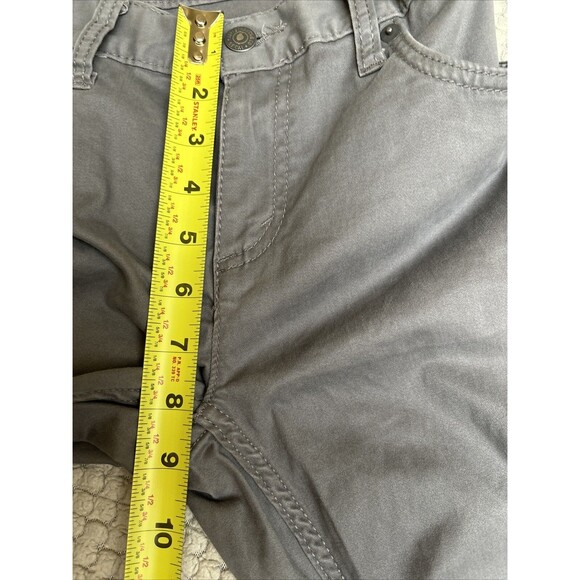 Levi's 511 Slim Tapered PANTS - Gray Khaki - Mens Tag  27X27 Measures 27x28 - Picture 3 of 15
